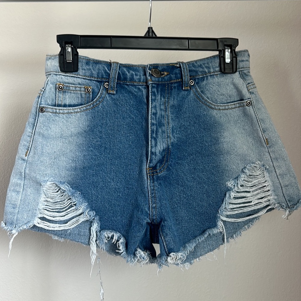 Boohoo Jean Shorts